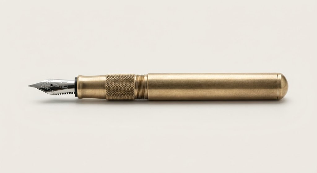Brass Fountain Pen