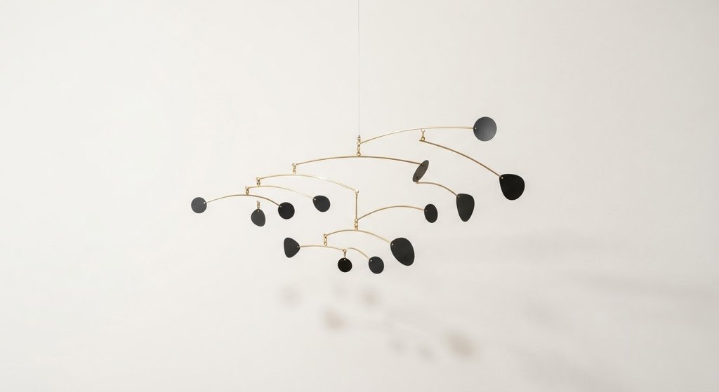 Brass Hanging Mobile